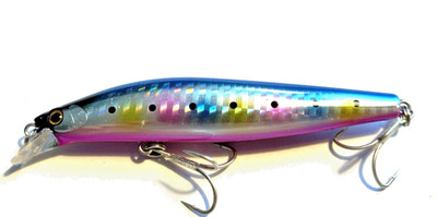 Shimano Exsence Silent Assassin 99F Wobbler, Jerkbait, Kunstköder, 10cm Floating