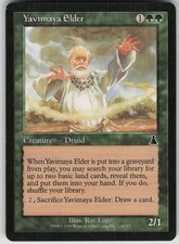 Magic the Gathering TCG Yavimaya Elder C Urza's Destiny 124
