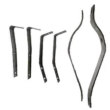 1941-1946 Bumper Braces Rear 12 Ton 6 Pieces Chevrolet And Gmc 12 Ton Pickup 1941-1946 Bumper Braces Rear 12 Ton 6 Pieces Chevrolet And Gmc 12 Ton Pickup