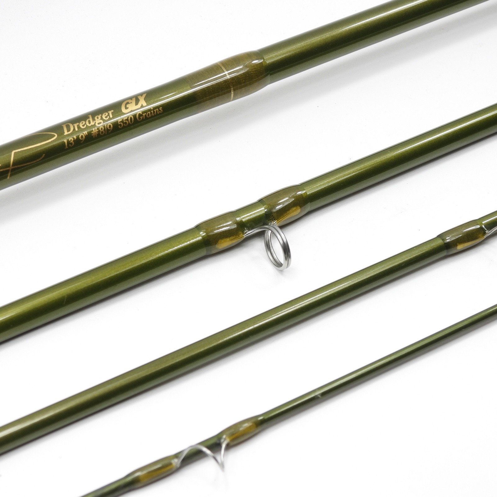 G. Loomis Roaring River Dredger GLX Spey Rod. 13’ 9”. 8/9wt 550Gr.W/ Tube & Sock