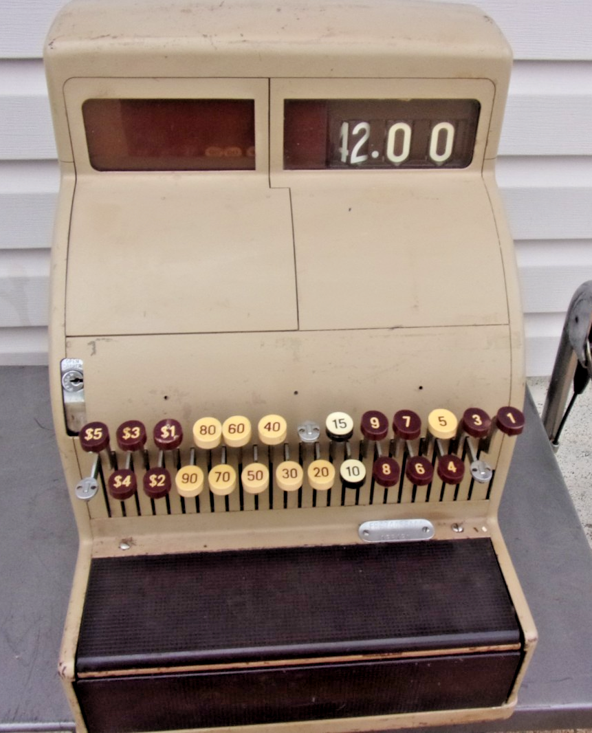 Vintage National Cash Register NCR 1950's 126 | eBay