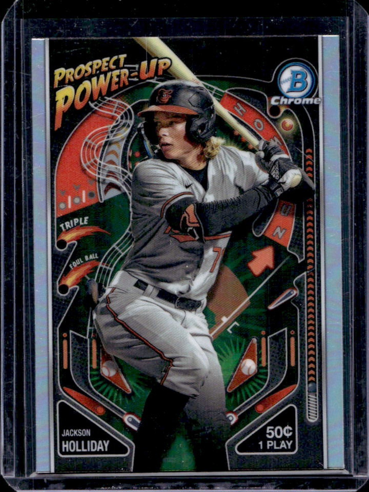 2024 Bowman Jackson Holliday Prospect Power Up Rookie RC #PP-5 Orioles