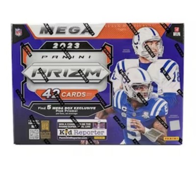 2023 PANINI PRIZM FOOTBALL MEGA BOX (PINK PRIZMS!) - FAST SHIPPING