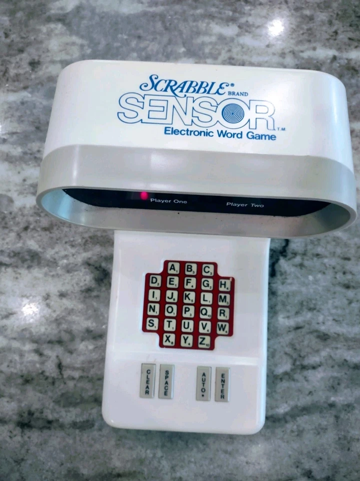 Винтаж 1978 Scrabble датчик электронный слово игры работает - блок только - сделано в США - Изображение 2 из 4