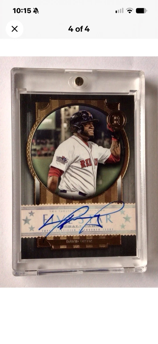 25+ David Ortiz Boston Red Sox Baseball Sports Autographed Trading