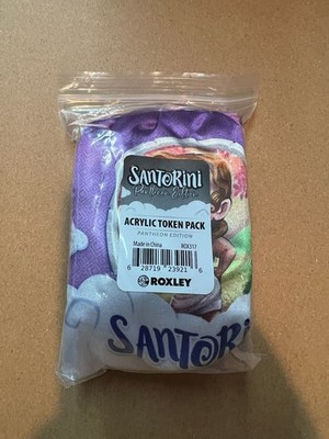 Acryl Tokens Deluxe für Santorini - Roxley Games - NEU OVP