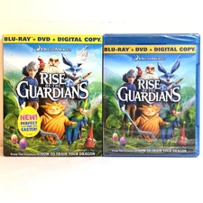 RISE OF THE GUARDIANS (2012) Blu-Ray/DVD Animation Action Adventure Fantasy NEW