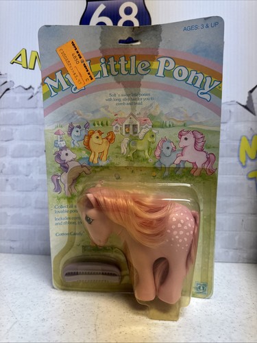 Hasbro 1983 My Little Pony algodón de azúcar sellado