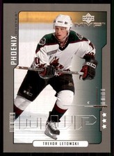 2000-01 Upper Deck MVP Third Star #140 Trevor Letowski Phoenix Coyotes