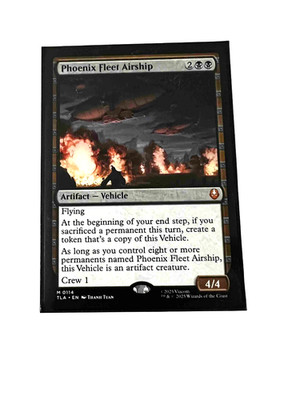 Phoenix Fleet Airship MTG Magic Avatar: The Last Airbender  NON Foil NM EN