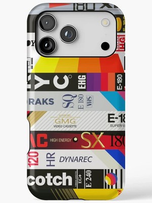 NEW! Cool VHS Best iPhone Samsung Tough Case