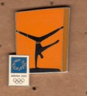 New ListingAthens 2004. Olympic Games Pin. Gymnastics. Pictogram