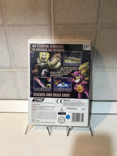 Spongebob E I Suoi Amici L’attacco Dei Toy BOT Nintendo WII - PAL Completo - Picture 3 of 3