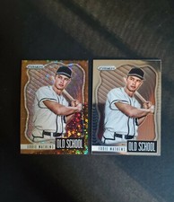 2021 panini prizm eddie mathews gold Donut Circles 40/40  Old School OS-4