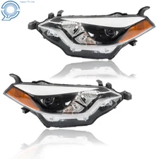 Headlights For 2014 2015 2016 Toyota Corolla Headlamps Left+Right SET Head Light