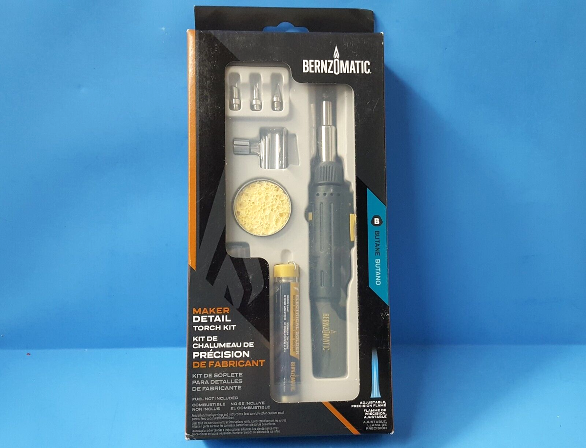 BernzOmatic ST550K Cordless Soldering Iron Micro Torch Kit for
