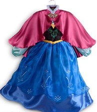 Disney Store Frozen Anna Costume Fancy Dress Halloween 2013 Original Version NEW