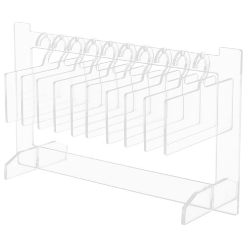Nail Art Display Stand Transparent Plate Fake Nails Holder Sample - 第 10/12 張圖片