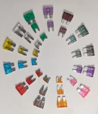 1ea FUSE Car Truck Motorhome Boat ATO ATC ATM APM 1 to 40A-PICK VALUE-Mr Circuit