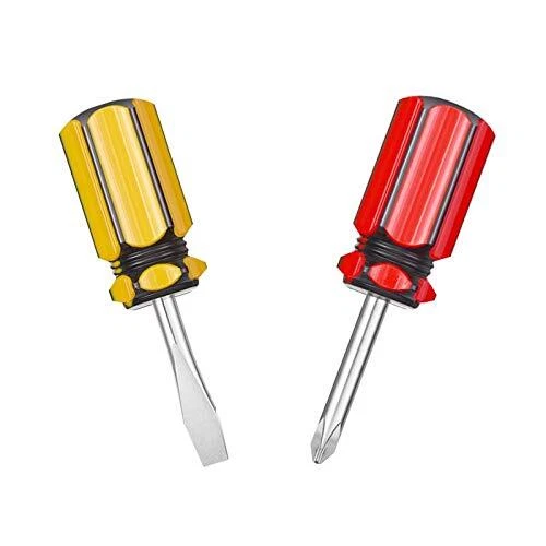 Short cheap screwdriver set