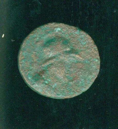Pièces de monnaie antiques byzantines en bronze