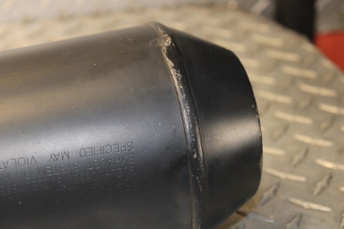 2017 Moto Guzzi V9 Bobber Left Exhaust Pipe Muffler OEM - Picture 16 of 24