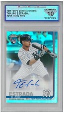 2019 Topps Chrome Update THAIRO ESTRADA #CUA-TE Rookie RC Auto💎 DSG 10 Gem Mint