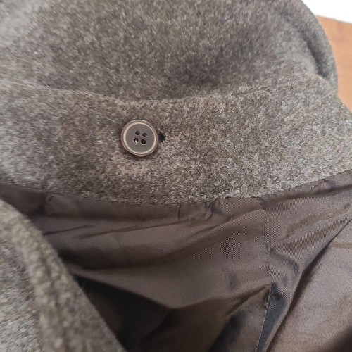 Brooks Brothers Loro Piana ZELANDER 100% Lana Con Capucha Talla 38S Marrón - Imagen 7 de 12