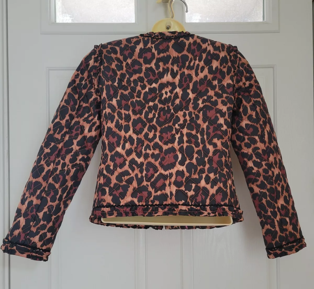 J crew leopard bomber hot sale