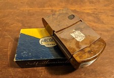 Vintage ARCADIA COMMANDER VIEWER IN BOX 1940s Folding pocket Slide Viewer untest