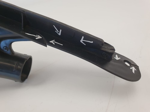 NLA! Original EURO BMW E12 Air Duct Right Defroster Nozzle 64221354662 USED N - Bild 11 von 13