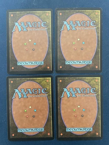 MTG 4X JAPANESE EXODUS WALL OF NETS MAGIC THE GATHERING CREATURE WHITE RARE CARD - Picture 6 of 6