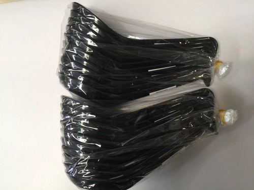 SOPA CHINA NEGRA 20 X CUCHARAS DE SOPA, MANGO LARGO CALIDAD PREMIUM, CORREO GRATUITO - Imagen 4 de 4