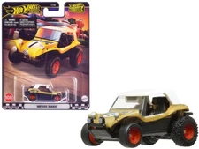 MEYER MANX DUNE BUGGY #1 GOLD DIECAST MODEL CAR BY HOT WHEELS HRT57