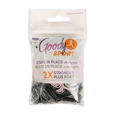 Goody Sport Ouchless Forever Polyband Hair Ties 150 Ct Two-Tone 2X Stronger S...