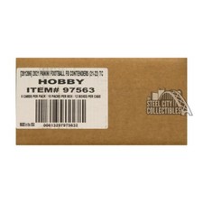 2021 Panini Contenders Football Hobby 12-Box Case
