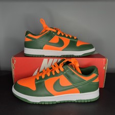🔥🔥Nike Dunk Low Retro “Miami” Orange Green DD1391-300 Mens Size: 7.5🔥🔥