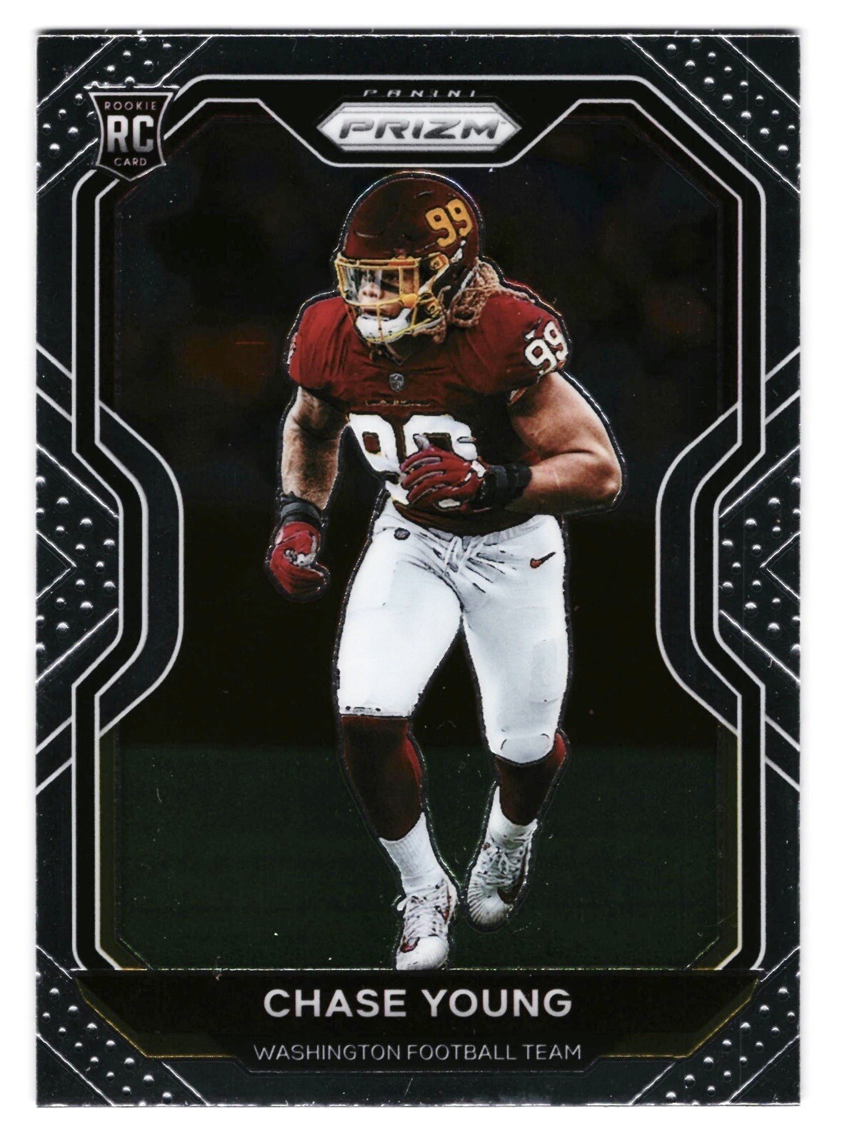 2020 Panini Prizm Chase Young Rookie Washington Football Team #383