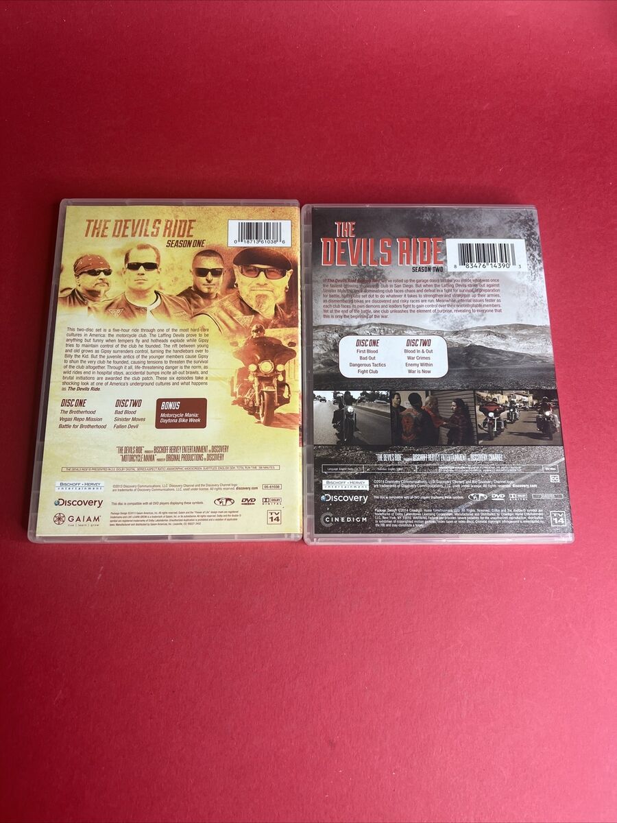 The Devils Ride Season One & Two Complete Series (DVD, 2013 The Devils Ride Season One & Two Complete Series (DVD, 2013