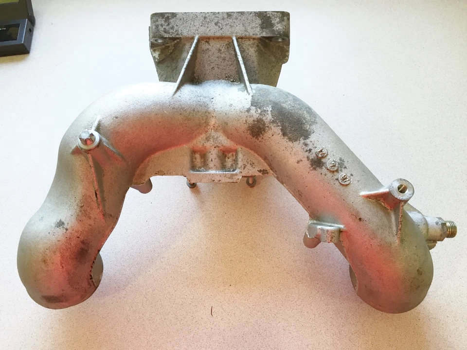 Mercedes-Benz S320 W140 1994-1999 ~ colector de admisión inferior de aire del acelerador ~ OEM  Foto 2 de 3