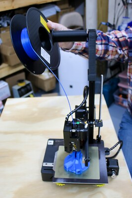 KINGROON KP3S FILAMENT SPOOL HOLDER, DUAL BALL BEARING WITH STEEL SHAFT USA MFG.