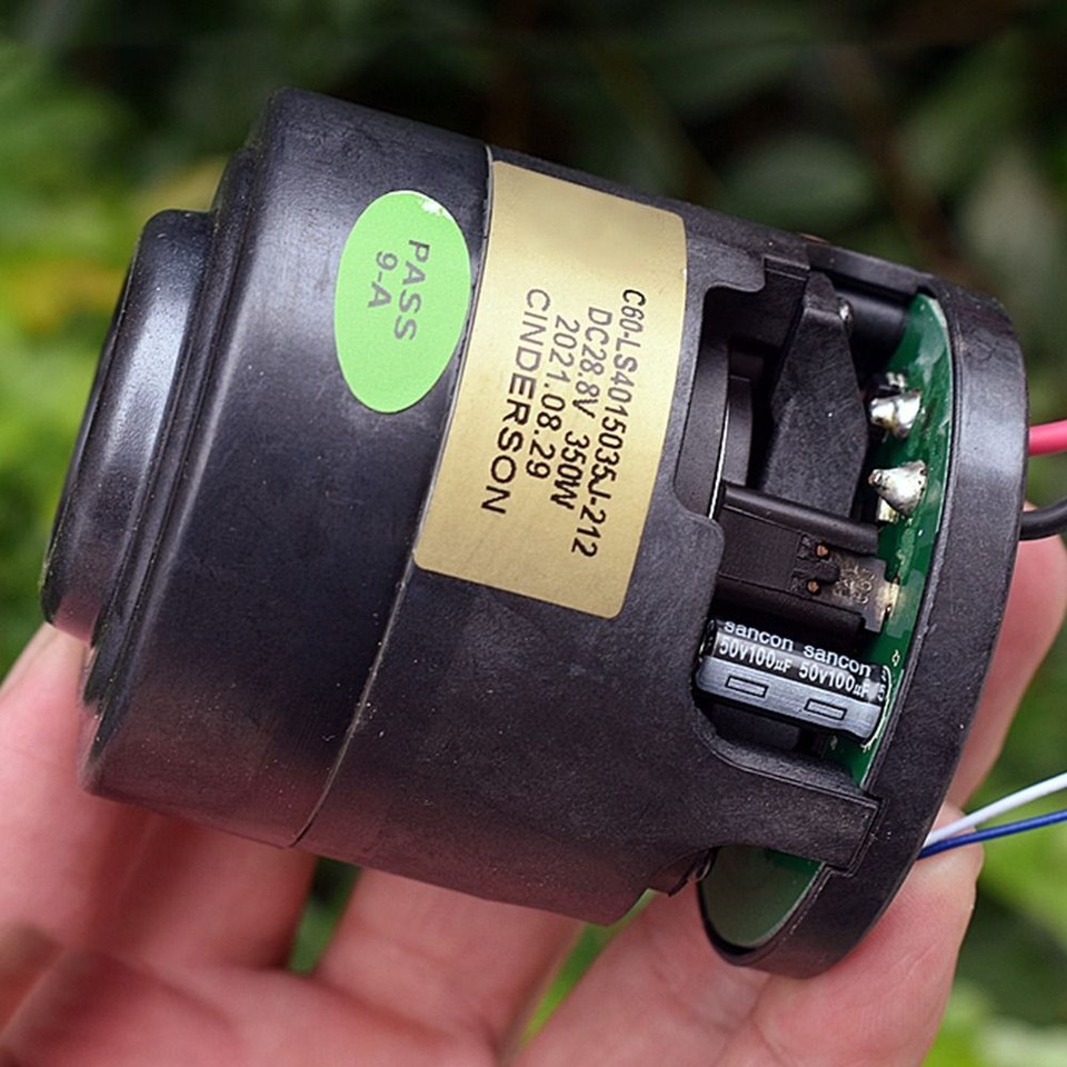 1Pcs DC28.8V 350W 545 Turbo Fan with Driver Board Fan Motor Vacuum