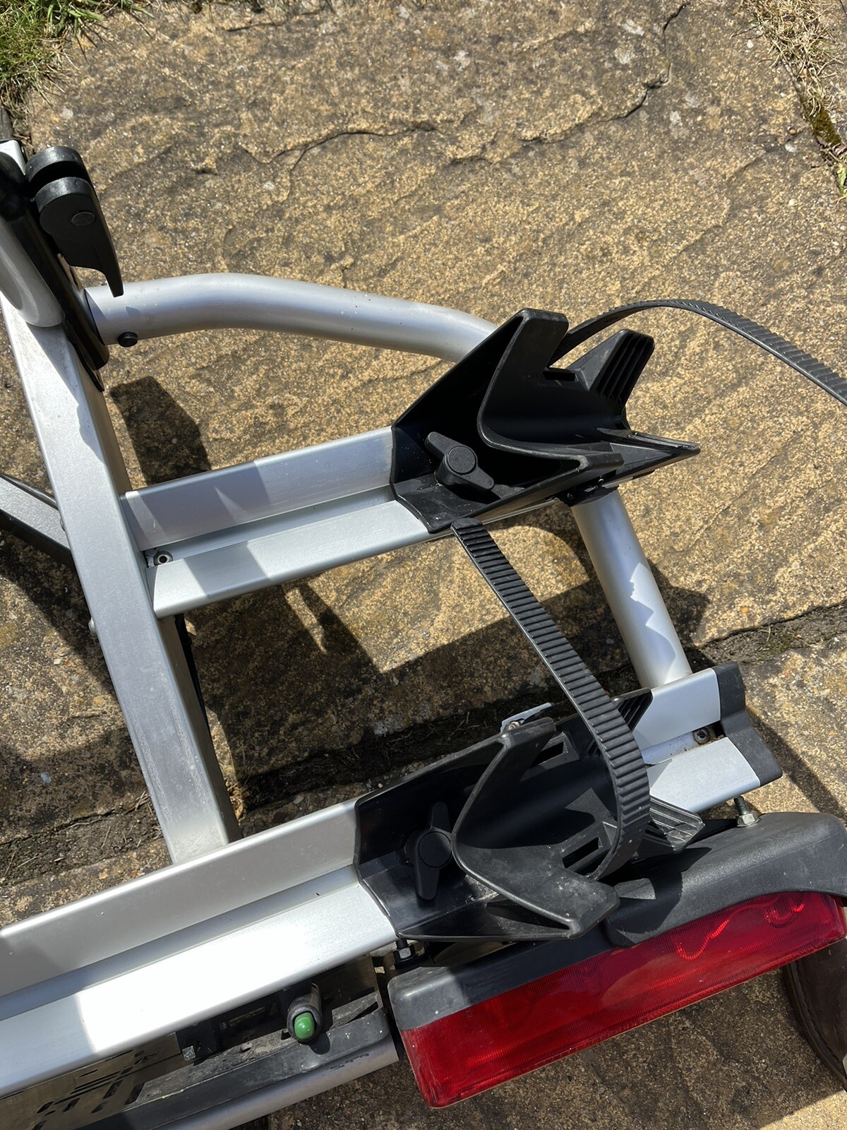 Atera Strada DL 2 bike carrier tow bar mounted, with extension for 3rd