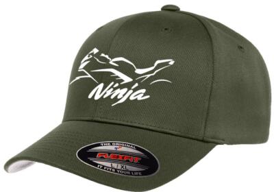 Kawasaki NINJA Motorcycle Flexfit 6277 Athletic Baseball Fitted
