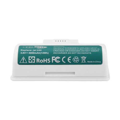Batería de iones de litio de 4000 mAh 3,6 V para robots fregona iRobot Braava Jet 240 BC674 - Imagen 8 de 10