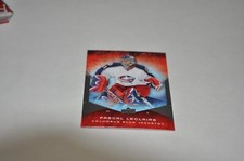 2008-09 Upper Deck Ovation hockey card # 116 Pascal Leclaire colombus blue jacke