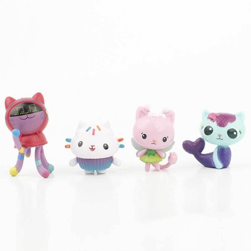 13 Teile/Set Gabbys Puppenhaus Figur Modell Spielzeug Puppen Tortenaufleger DE - Picture 6 of 9
