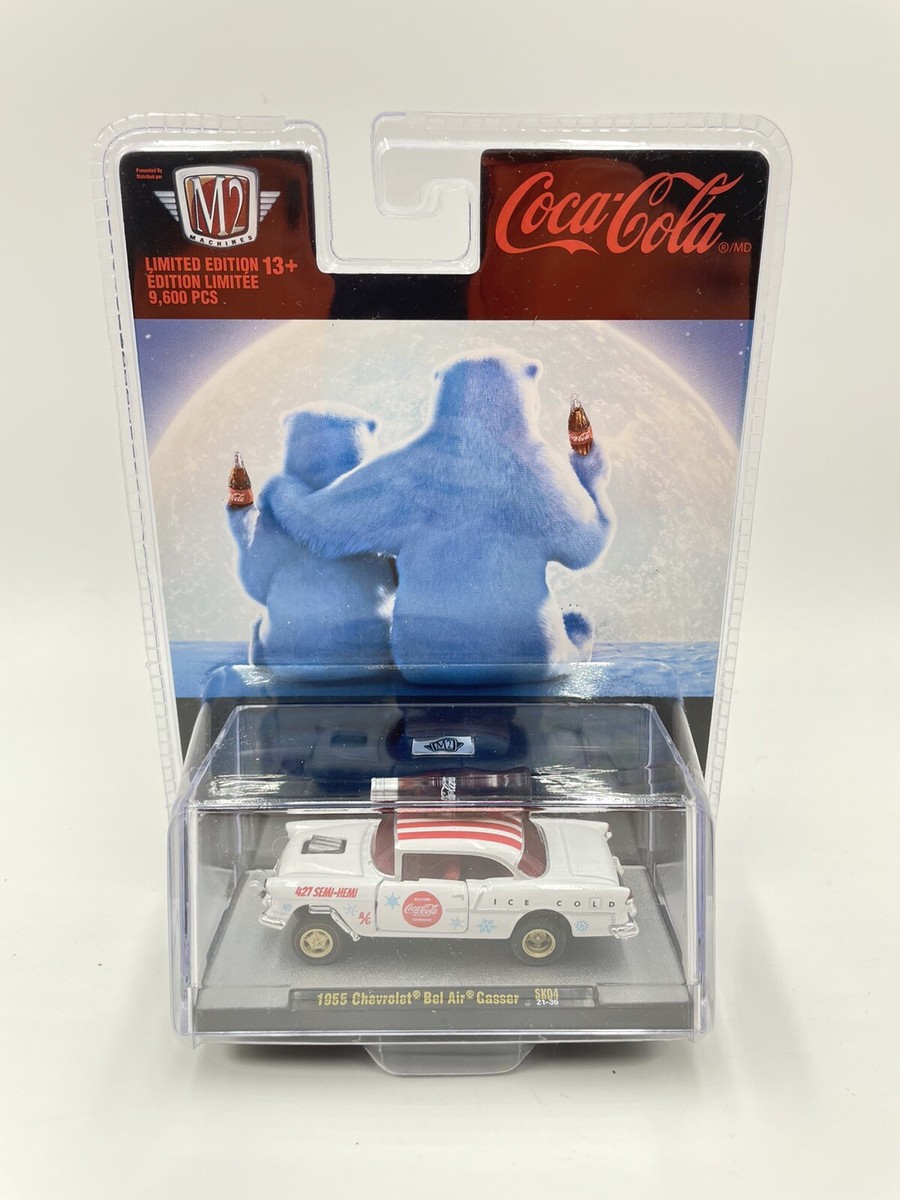 M2 Machines 1955 Chevrolet Bel Air Gasser 90 Years Of Coca-Cola