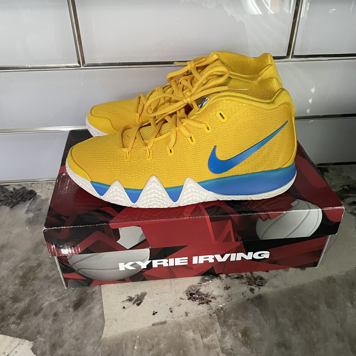 kyrie 4 yellow