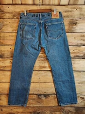 Vtg Levis Jeans Mens 36x32 Blue 505 Vintage Y2k Jeans